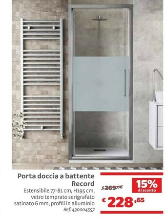 Bricocenter Box doccia offerta