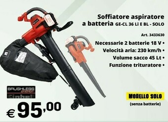 Brico OK Attrezzi da giardino offerta