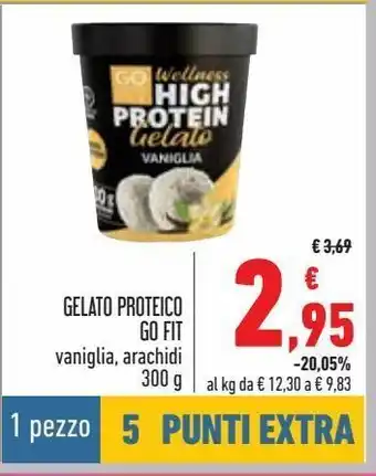 Conad Superstore Gelato proteico go fit offerta