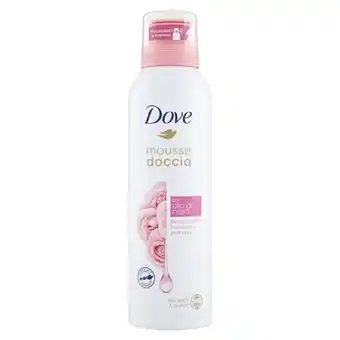 La Saponeria Dove doccia mousse con olio di rosa 200 ml offerta