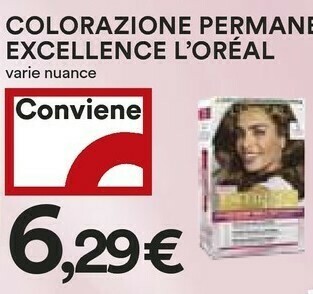 Coop L'Oreal Tinte capelli offerta