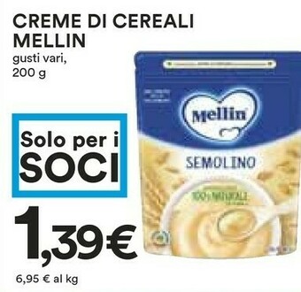 Coop Mellin Alimentazione neonato offerta