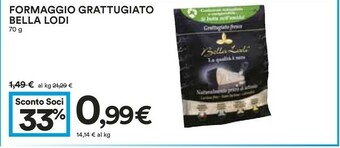 Coop Formaggio offerta