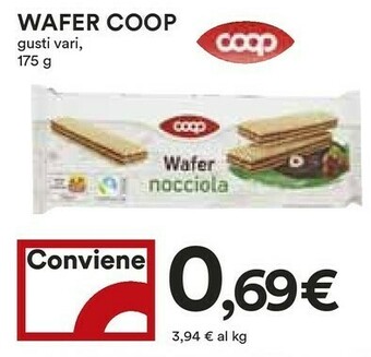 Coop Wafer offerta