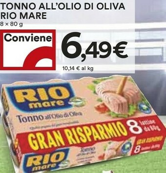 Coop Rio Mare Tonno Rio mare offerta