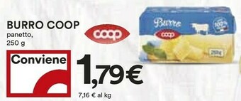 Coop Burro offerta