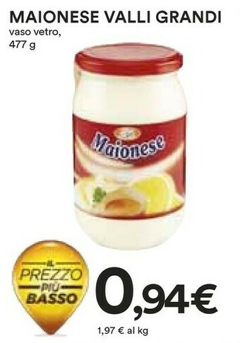 Coop Maionese offerta