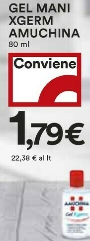 Coop Amuchina Cura del corpo offerta