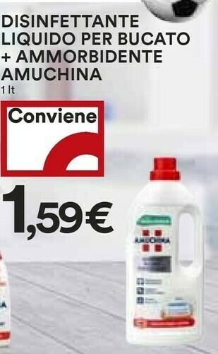 Coop Amuchina Pulizie di casa offerta
