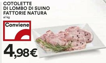 Coop Fattorie Natura Bistecche di maiale offerta