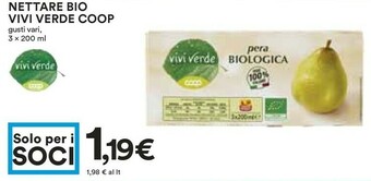 Coop Vivi verde coop San Valentino offerta