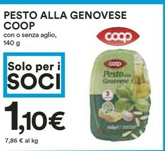 Coop Pesto offerta