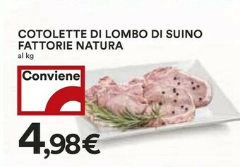 Coop Fattorie Natura Bistecche di maiale offerta