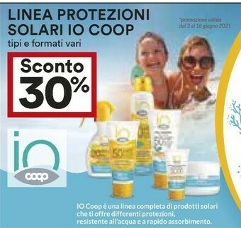 Coop Crema solare offerta