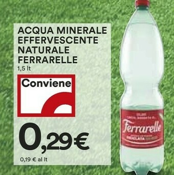 Coop Ferrarelle Acqua offerta