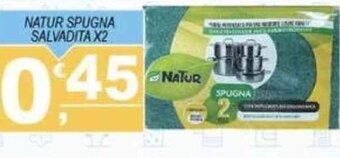 Magazzini del Risparmio Natur Spugna Salvadita x2 offerta