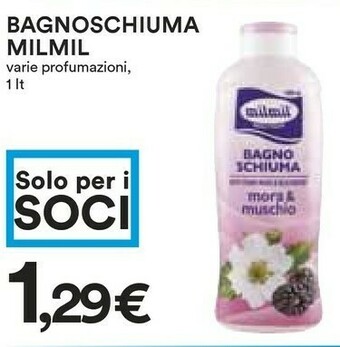 Coop Bagnoschiuma offerta