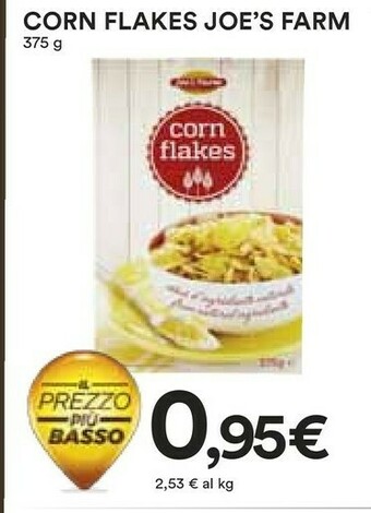 Coop Joe's farm Corn flakes offerta