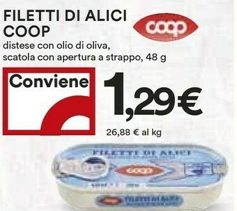 Coop Alici offerta