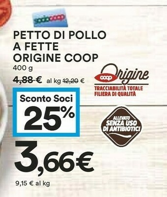 Coop Petto di pollo offerta