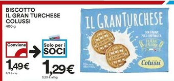 Coop Colussi Biscotti offerta