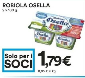 Coop Osella Robiola offerta