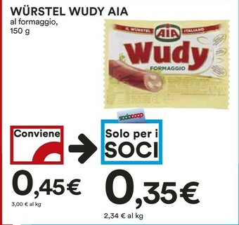 Coop Aia Wurstel offerta