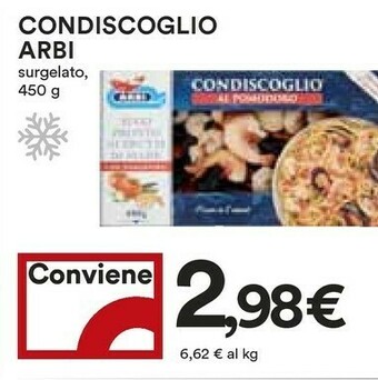 Coop Arbi Pesce surgelato offerta