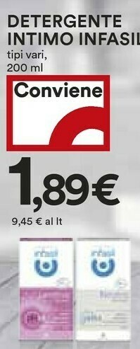 Coop Infasil Detergente intimo offerta