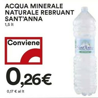 Coop Sant'anna Acqua Sant'Anna offerta