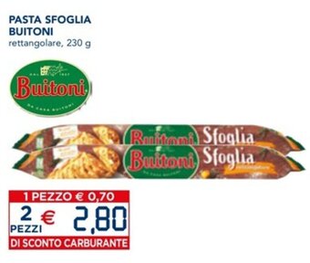Esselunga Buitoni Pasta sfoglia 230 g offerta