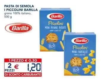 Esselunga Barilla Pasta di semola i piccolini 500 g offerta