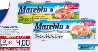 Esselunga Mareblu Tonno 3x60 g offerta