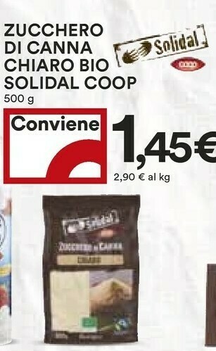Coop Zucchero di canna offerta