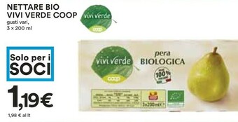 Coop Vivi verde coop San Valentino offerta
