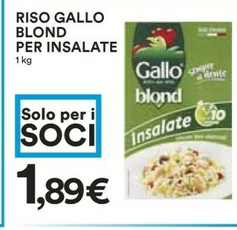 Coop Gallo Riso offerta
