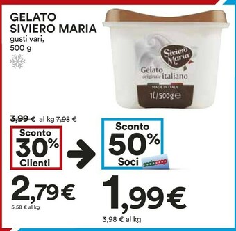 Coop Siviero maria Gelato offerta
