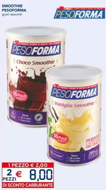 Esselunga Pesoforma Smoothie offerta