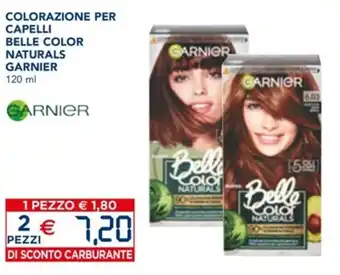 Esselunga Garnier Colorazione per capelli belle color naturals 120 ml offerta