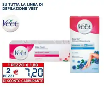 Esselunga Veet Su Tutta La Linea di depilazione offerta