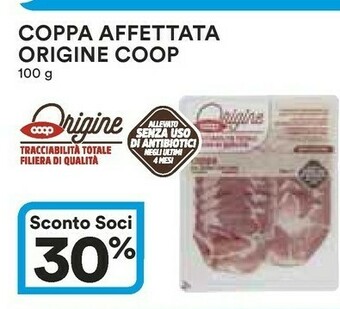 Coop Coop Coppa Affettata Origine offerta