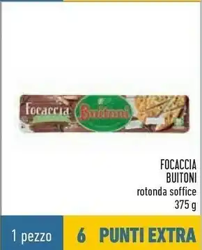 Conad Superstore Buitoni Focaccia offerta