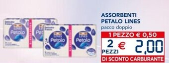 Esselunga Lines Petalo Assorbenti offerta