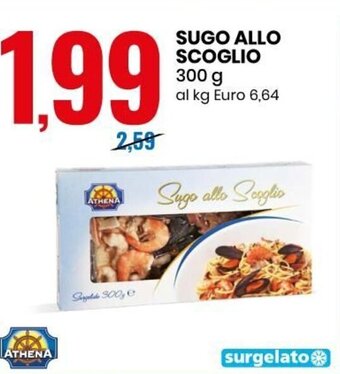 Eurospin Sugo Allo scoglio 300 g offerta