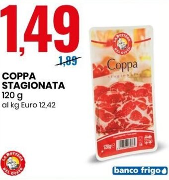 Eurospin Coppa Stagionata 120 g offerta
