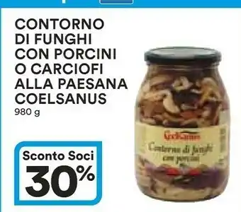 Coop Coelsanus Coelsanus Contorno Di Funghi Con Porcini O Carciofi Alla Paesana offerta
