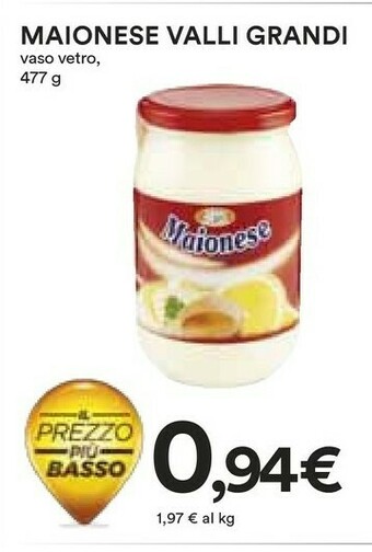 Coop Maionese offerta