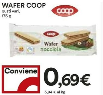 Coop Wafer offerta