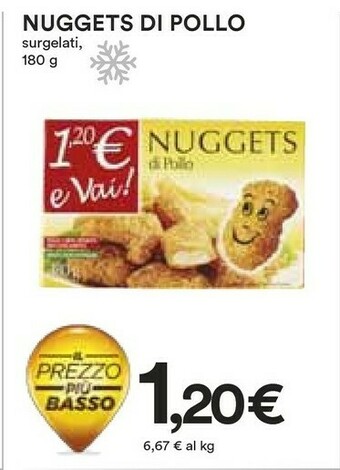 Coop Crocchette di pollo offerta
