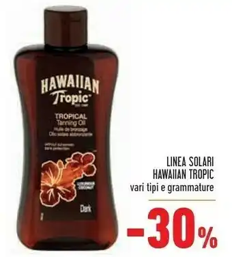 Conad Superstore Hawaiian Tropic Linea Solari Tropical Tanning Oil offerta